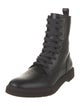 Brunello Cucinelli Leather Combat Boots