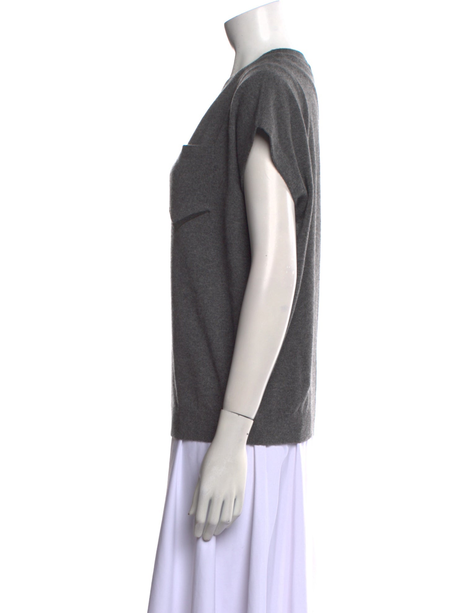 Brunello Cucinelli Cashmere V-Neck Sweater