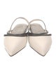 Brunello Cucinelli Leather Beaded Accents Mules