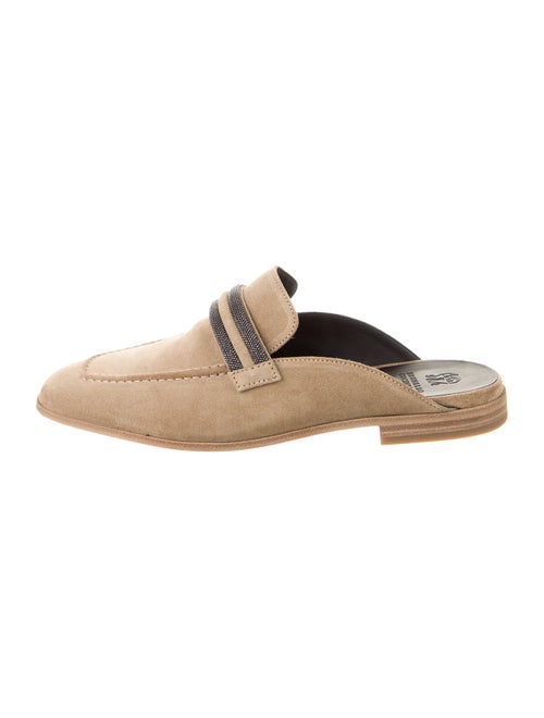Brunello Cucinelli Suede Mules