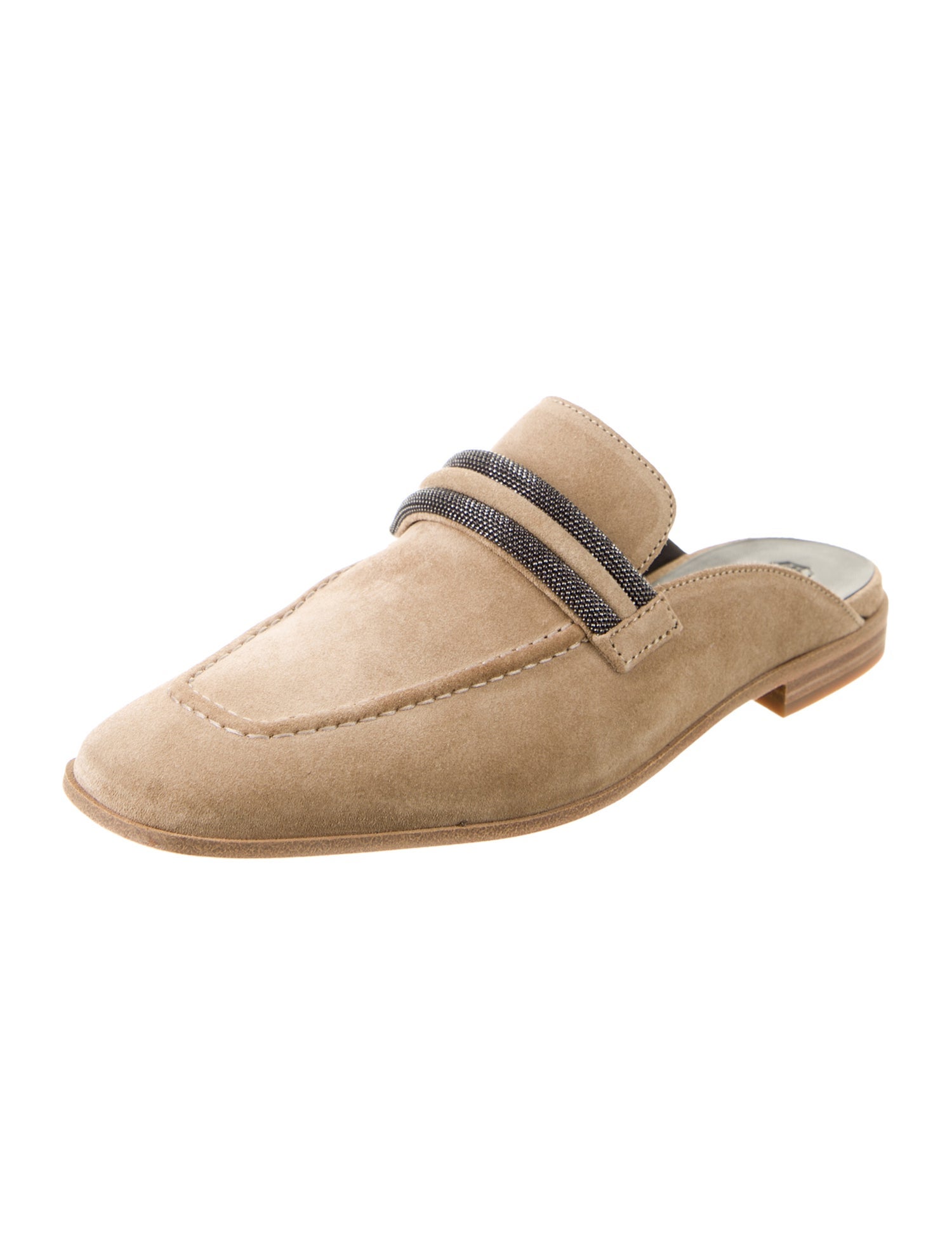Brunello Cucinelli Suede Mules