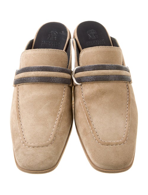 Brunello Cucinelli Suede Mules