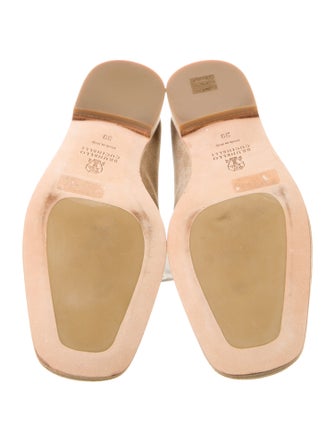 Brunello Cucinelli Suede Mules