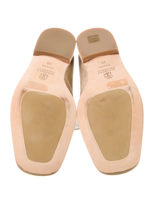 Brunello Cucinelli Suede Mules