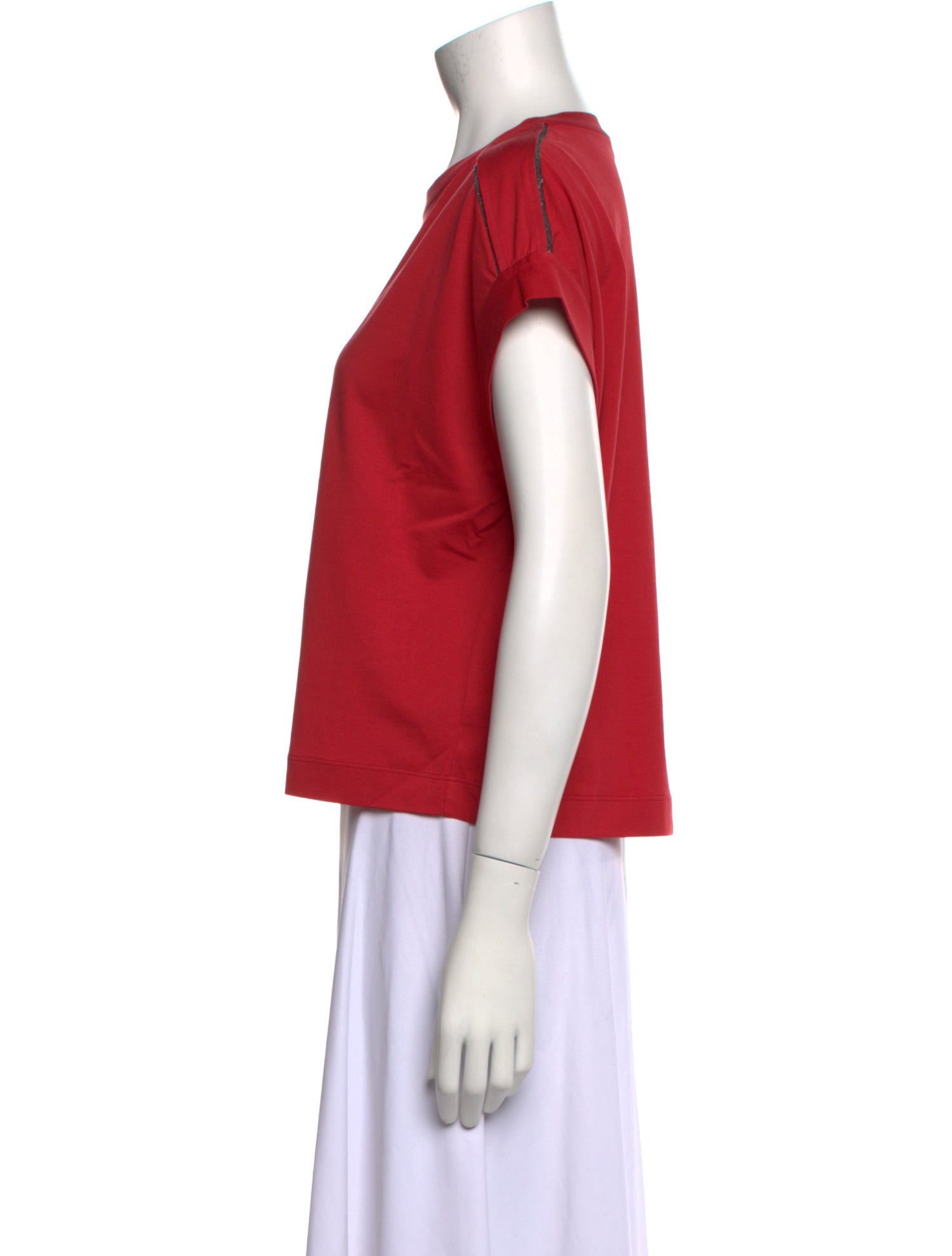 Brunello Cucinelli Crew Neck Short Sleeve T-Shirt w/ Tags