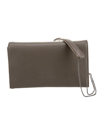 Brunello Cucinelli Leather Shoulder Bag