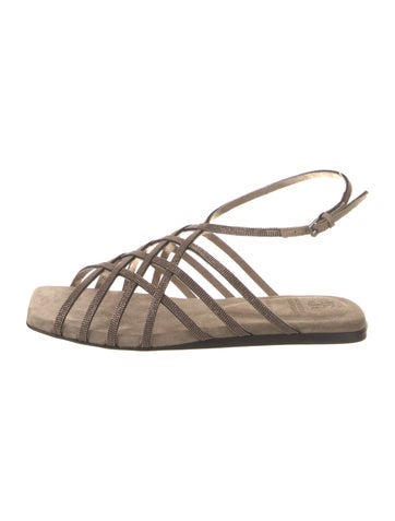 Brunello Cucinelli Sandals Metal Gladiator IT 37 | 7