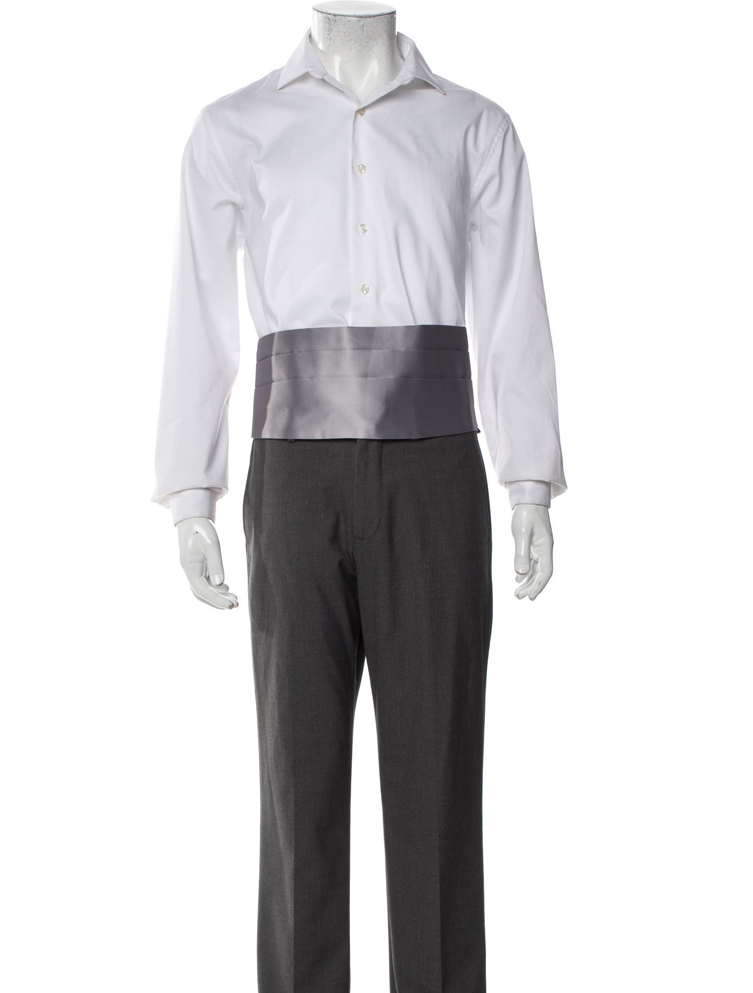 Brunello Cucinelli Silk Pleated Cummerbund