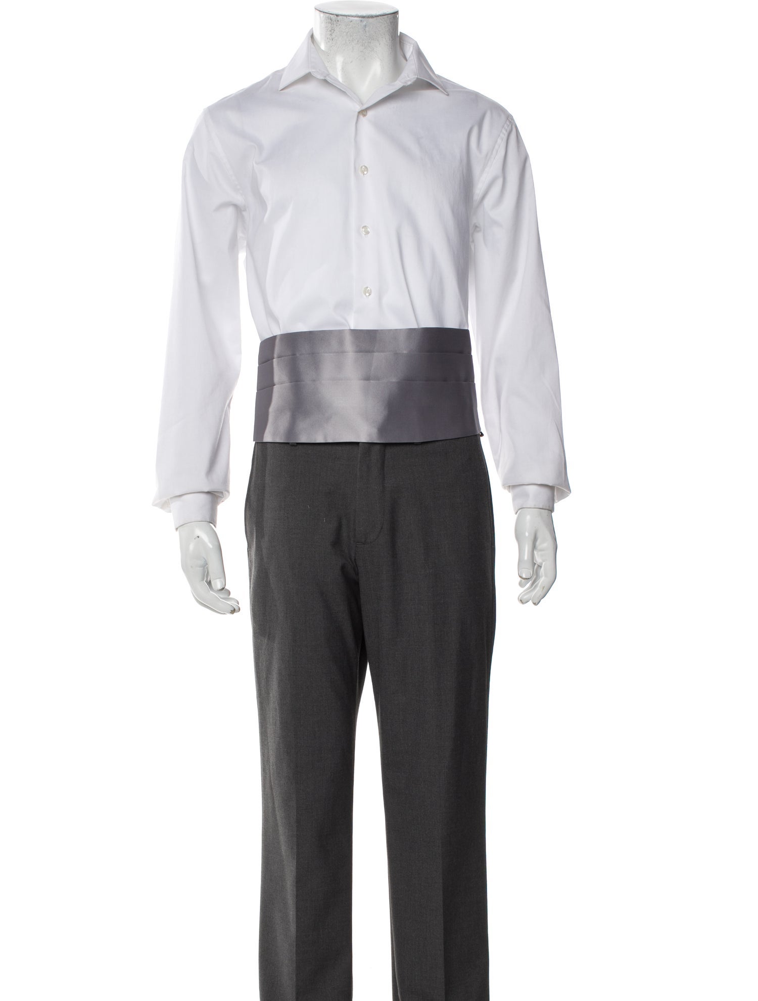 Brunello Cucinelli Silk Pleated Cummerbund