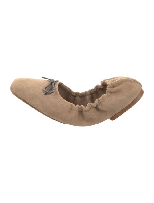 Brunello Cucinelli Suede Ballet Flats