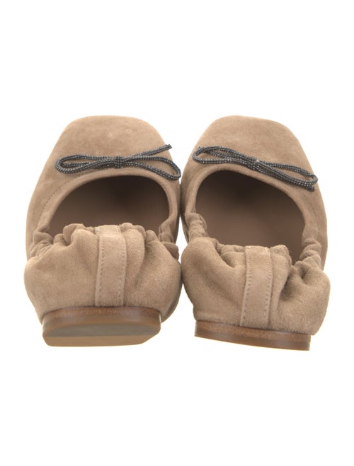 Brunello Cucinelli Suede Ballet Flats