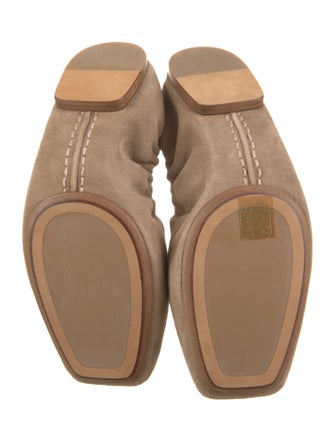 Brunello Cucinelli Suede Ballet Flats