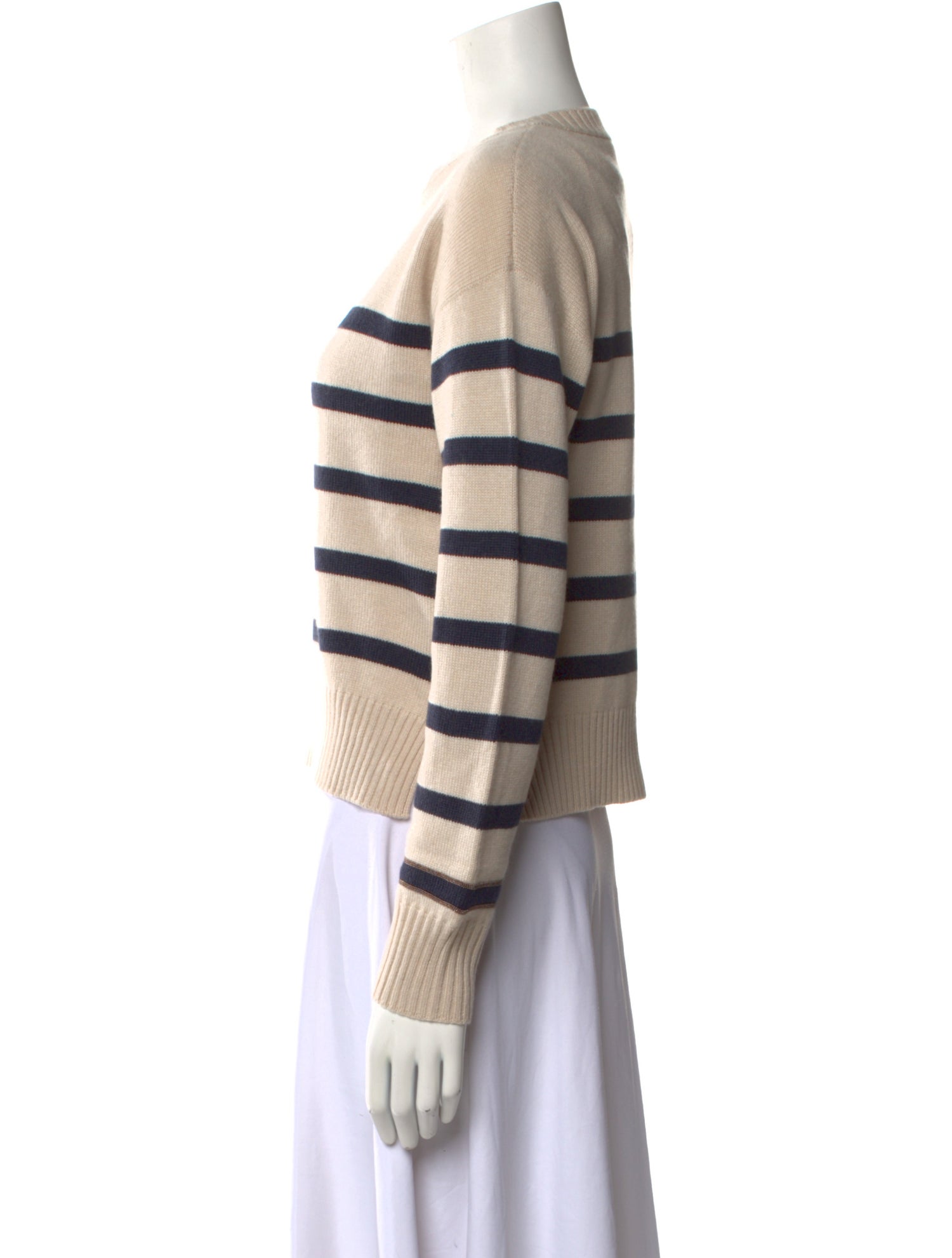 Brunello Cucinelli Cashmere Striped Sweater