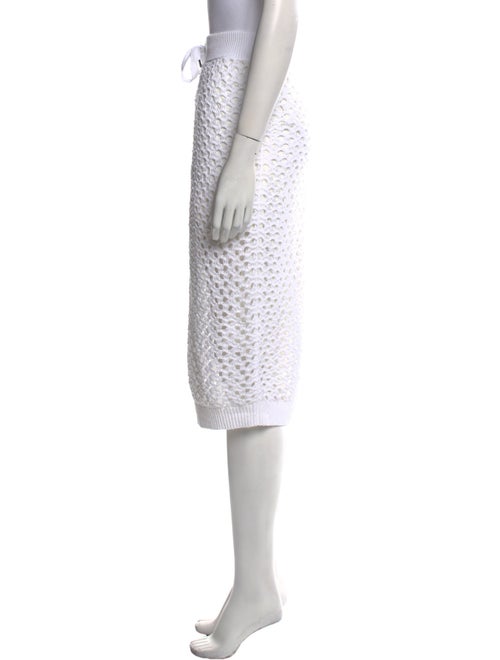 Brunello Cucinelli Sequin Embellishments Knee-Length Skirt