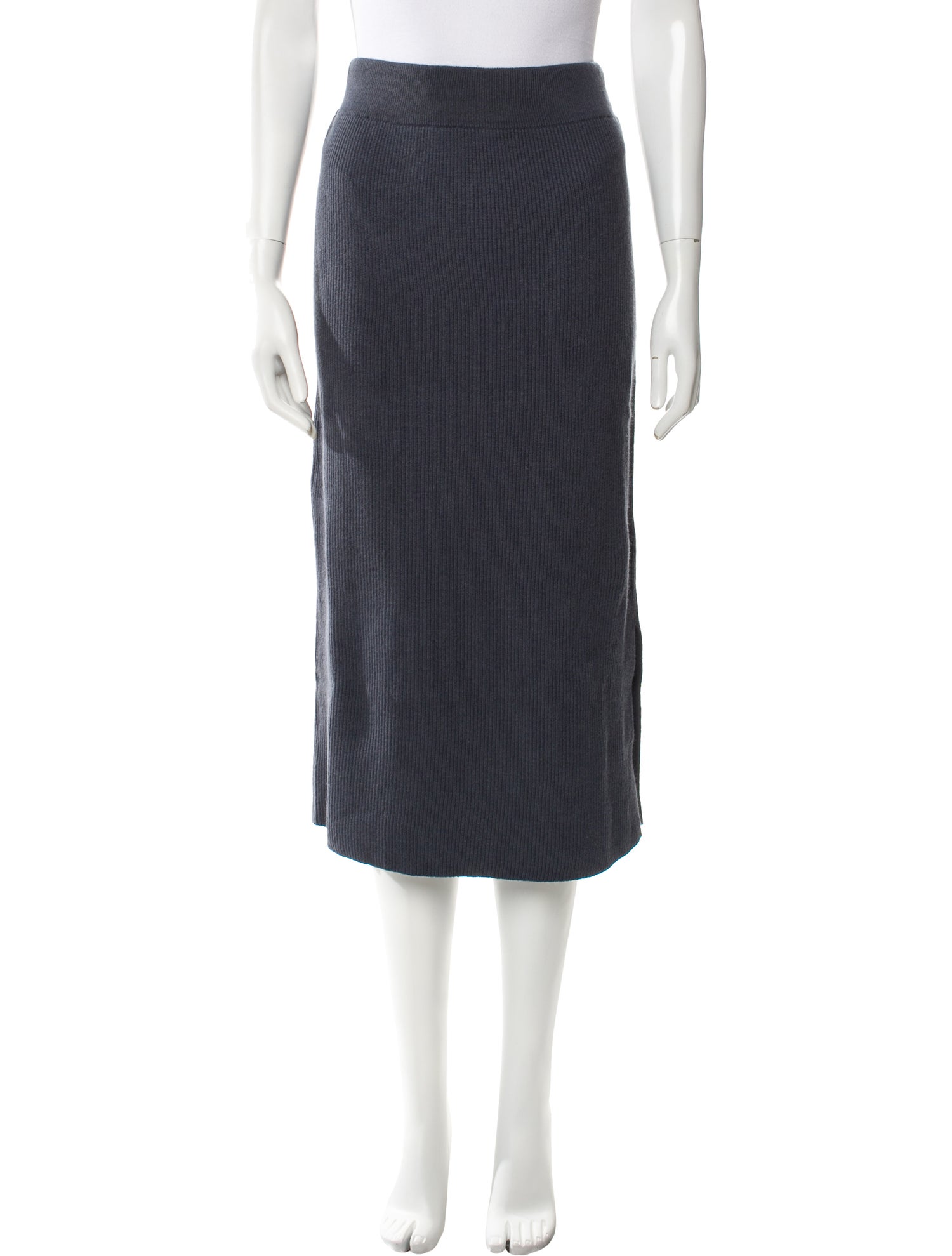 Brunello Cucinelli Virgin Wool Midi Length Skirt