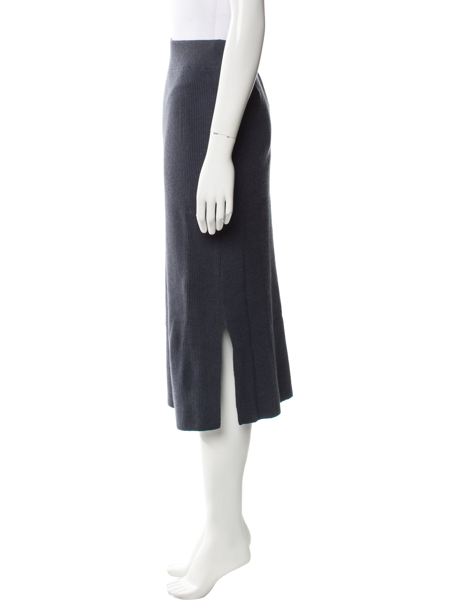 Brunello Cucinelli Virgin Wool Midi Length Skirt