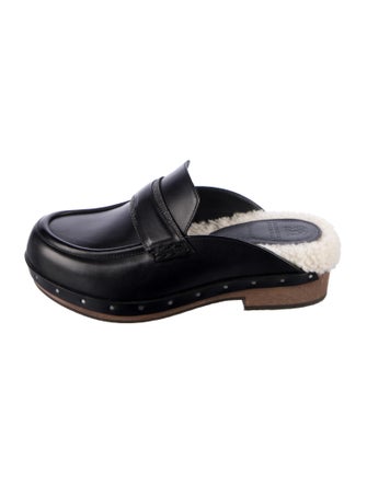 Brunello Cucinelli Monili Leather Slides