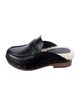 Brunello Cucinelli Monili Leather Slides