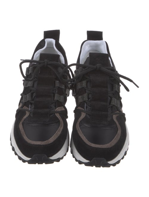 Brunello Cucinelli Printed Beaded Accents Sneakers