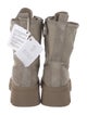 Brunello Cucinelli Suede Beaded Accents Combat Boots