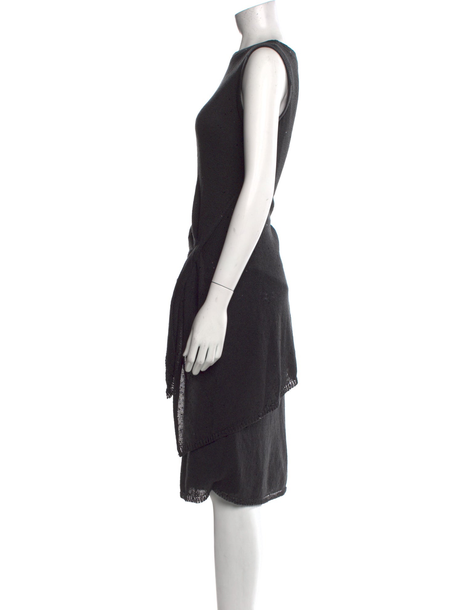 Brunello Cucinelli Linen Midi Length Dress