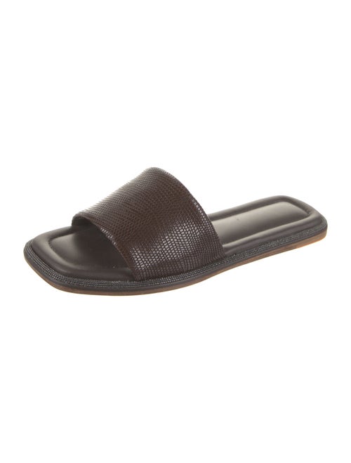Brunello Cucinelli Leather Slides