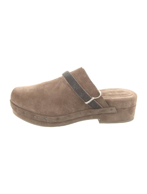 Brunello Cucinelli Suede Mules