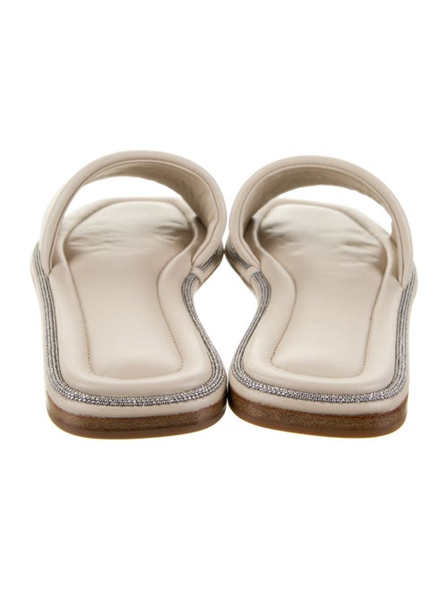 Brunello Cucinelli Leather Slides