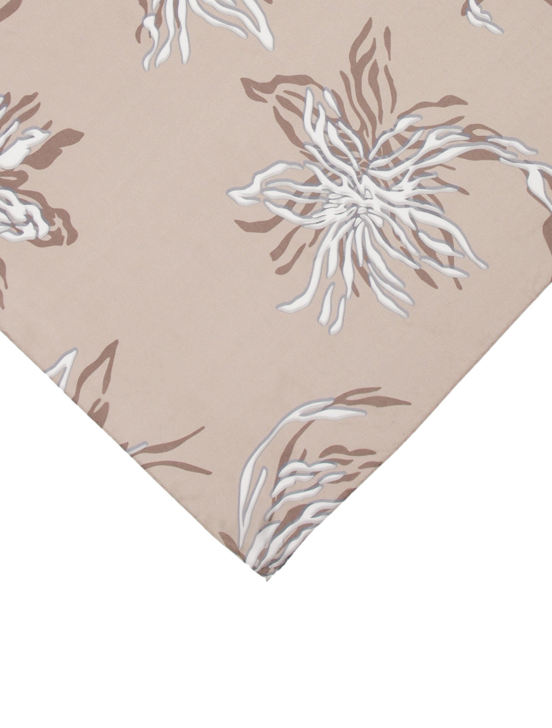 Brunello Cucinelli Silk Printed Scarf