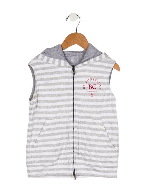 Brunello Cucinelli Boys' Striped Vest
