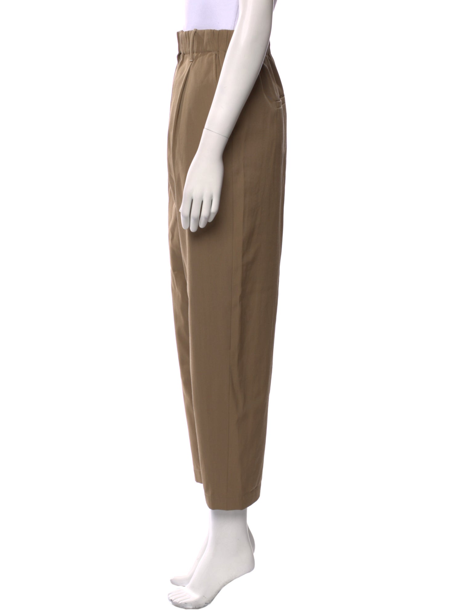 Brunello Cucinelli Virgin Wool Straight Leg Pants