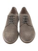 Brunello Cucinelli Suede Glitter Accents Oxfords