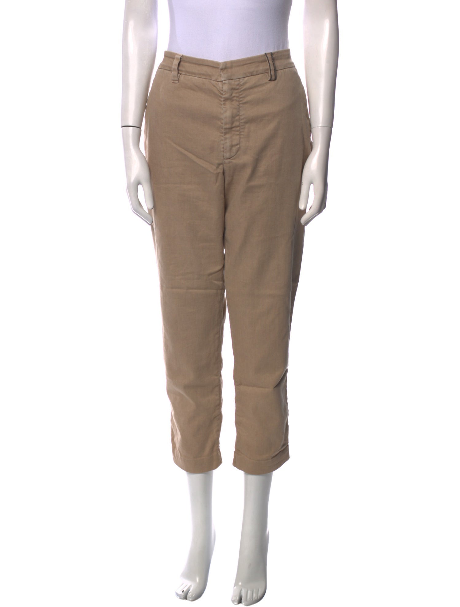 Brunello Cucinelli Mid-Rise Straight Leg Jeans