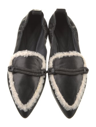 Brunello Cucinelli Leather Loafers