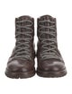 Brunello Cucinelli Leather Hiking Boots
