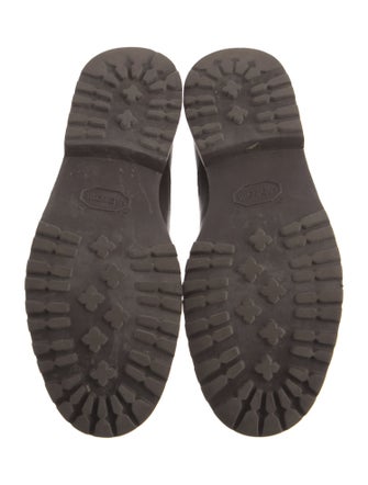 Brunello Cucinelli Leather Hiking Boots