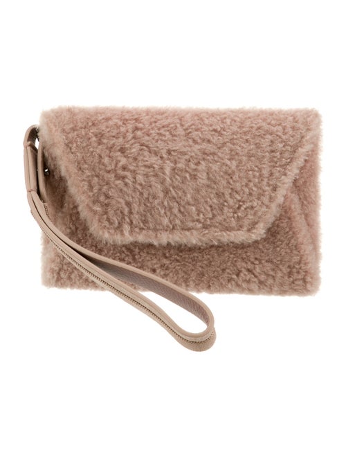 Brunello Cucinelli Shearling Clutch