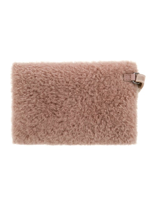 Brunello Cucinelli Shearling Clutch