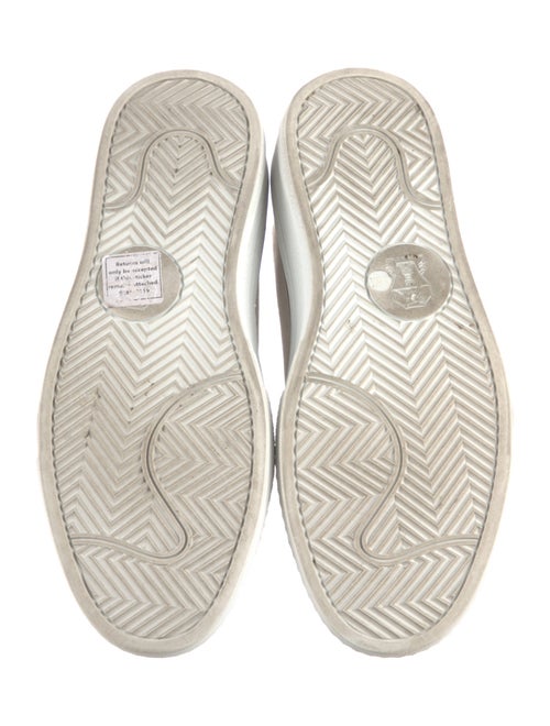 Brunello Cucinelli Suede Beaded Accents Sneakers