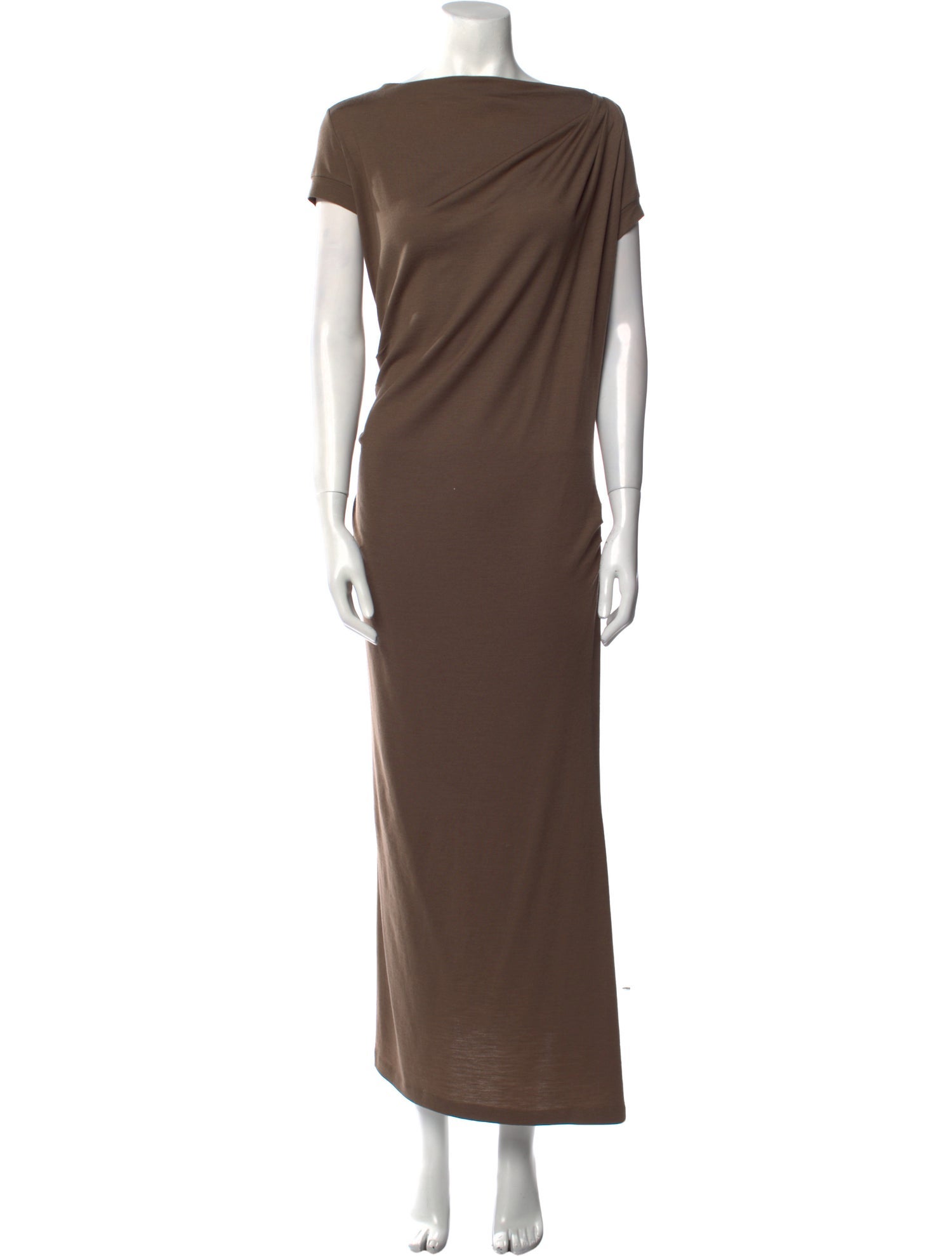 Brunello Cucinelli Virgin Wool Long Dress
