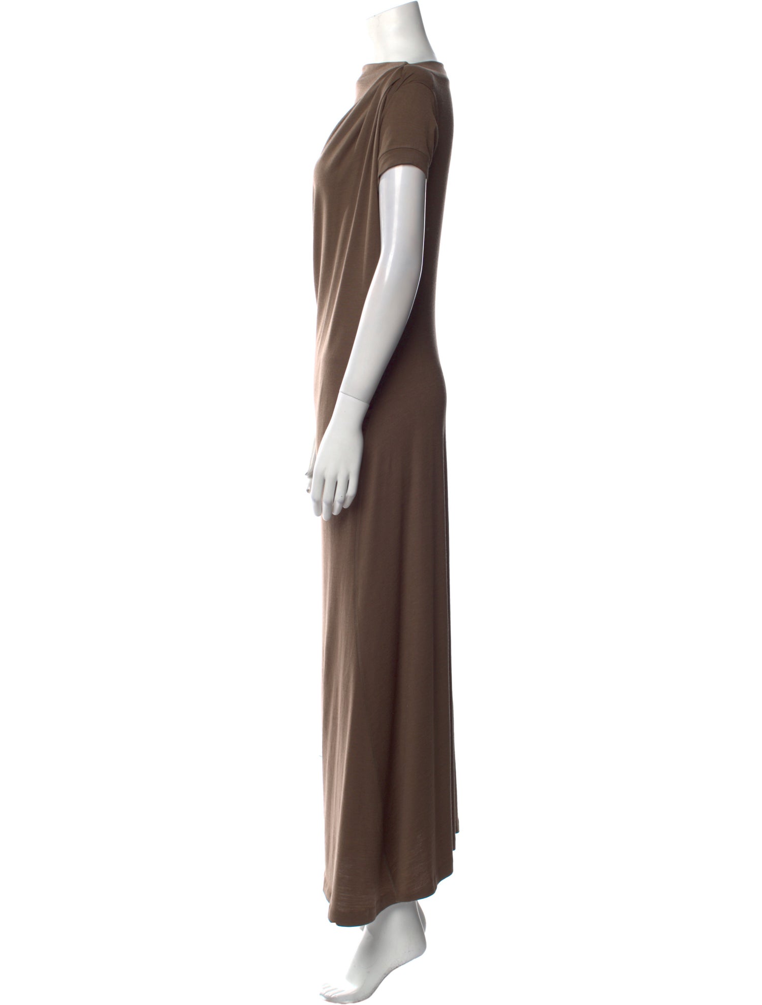 Brunello Cucinelli Virgin Wool Long Dress