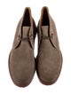 Brunello Cucinelli Suede Lace-Up Boots