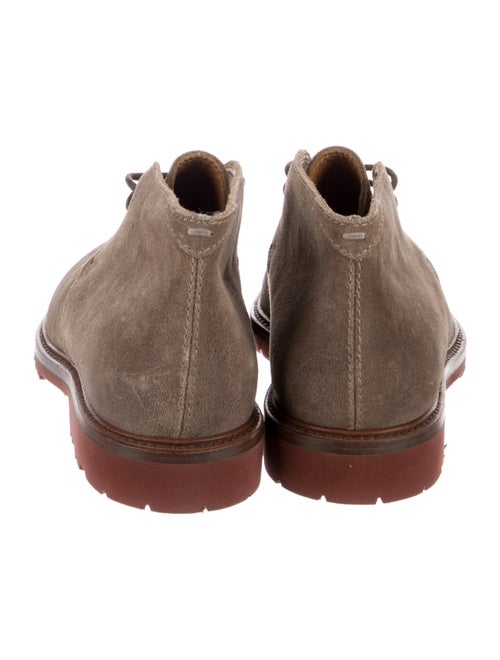 Brunello Cucinelli Suede Lace-Up Boots