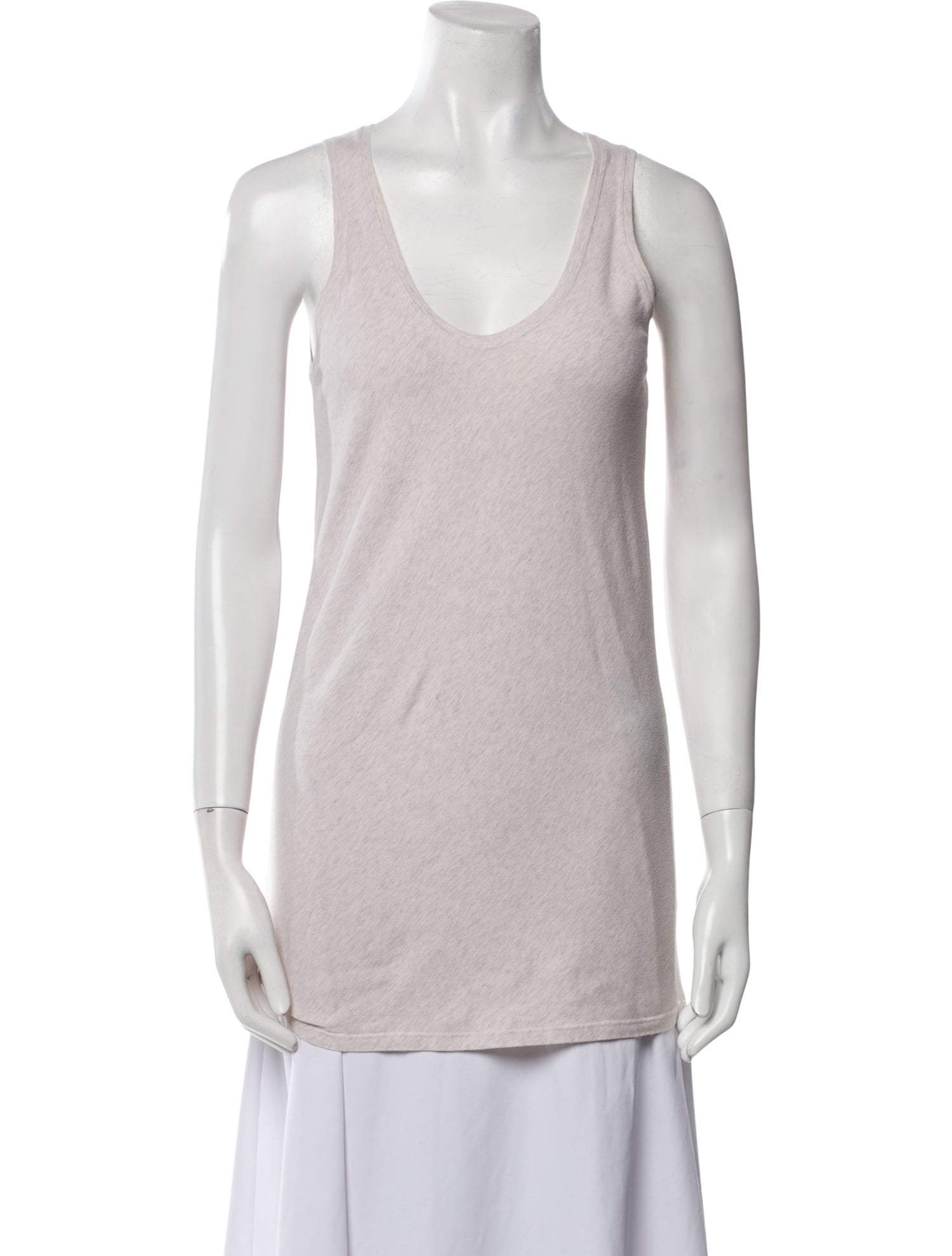 Brunello Cucinelli Scoop Neck Sleeveless Top