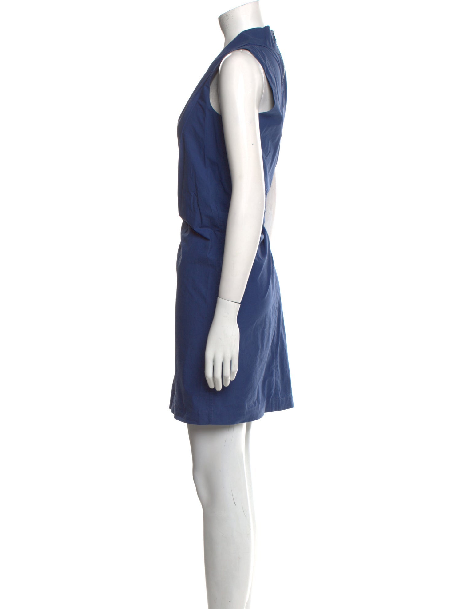 Brunello Cucinelli Crew Neck Mini Dress