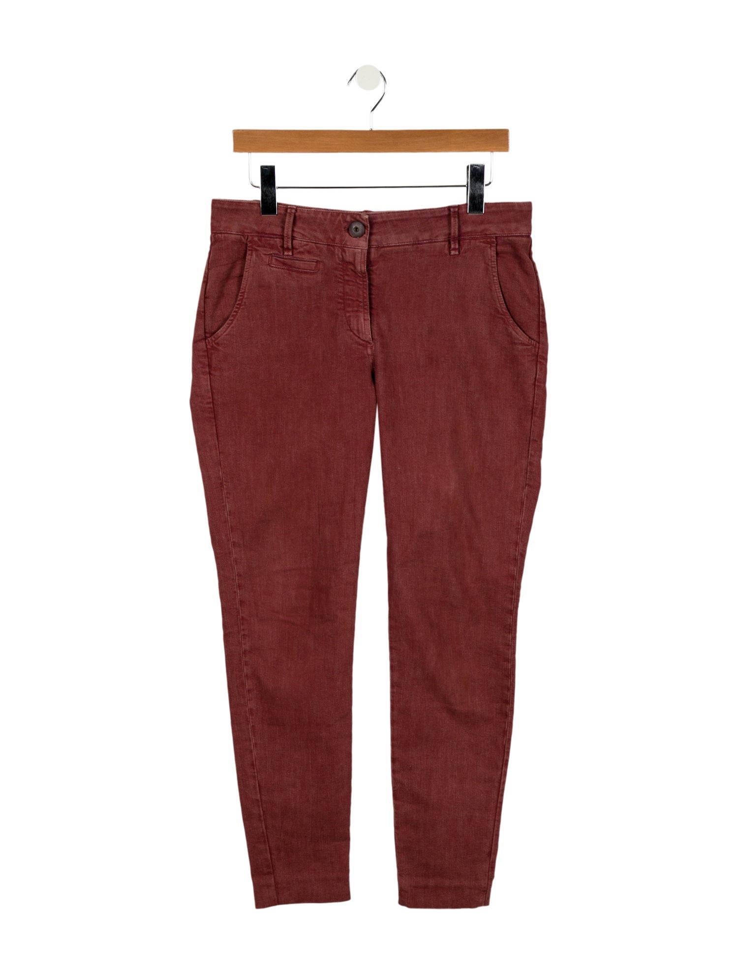 Brunello Cucinelli Mid-Rise Skinny Leg Jeans