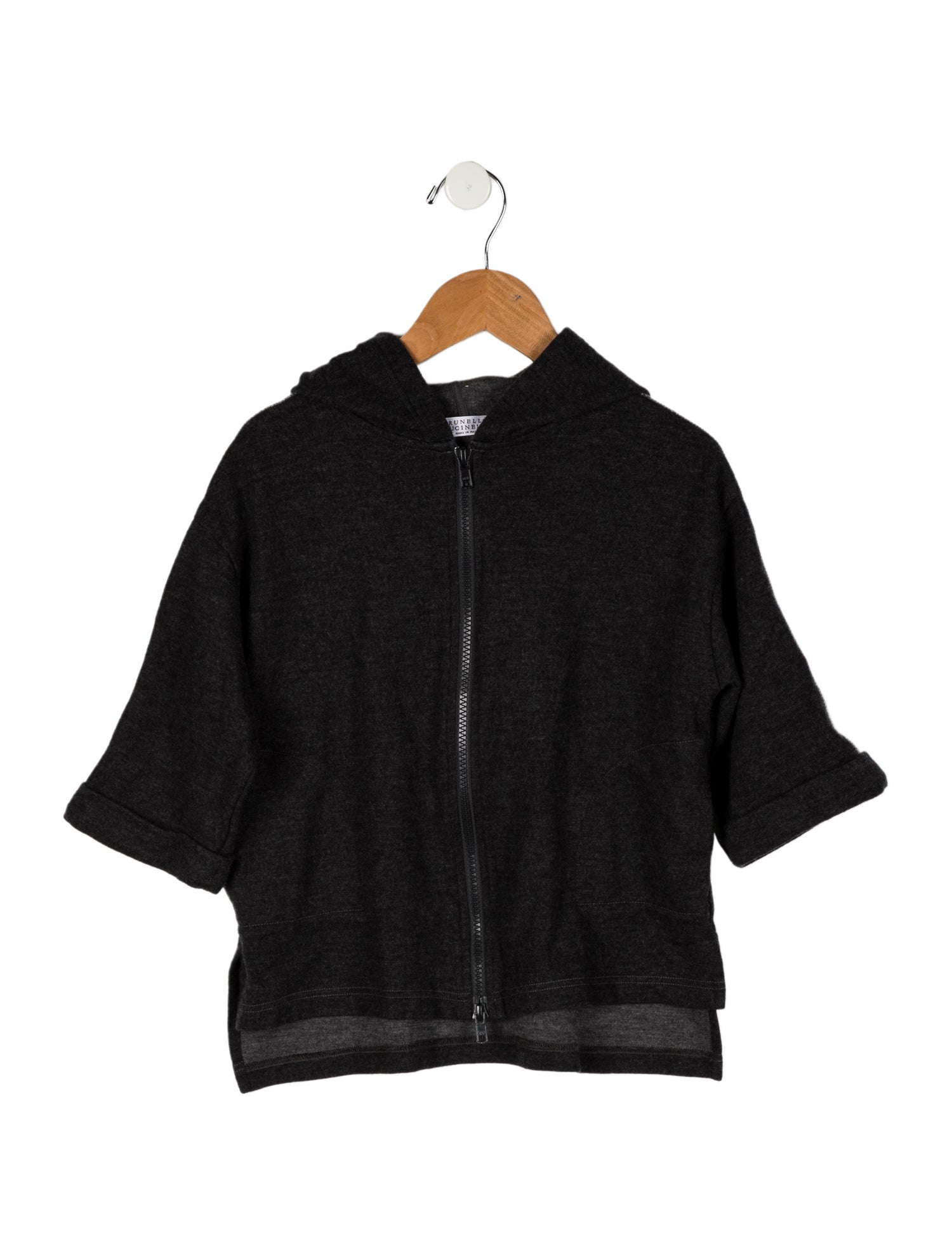 Brunello Cucinelli Girls' Casual Zip Up Jacket