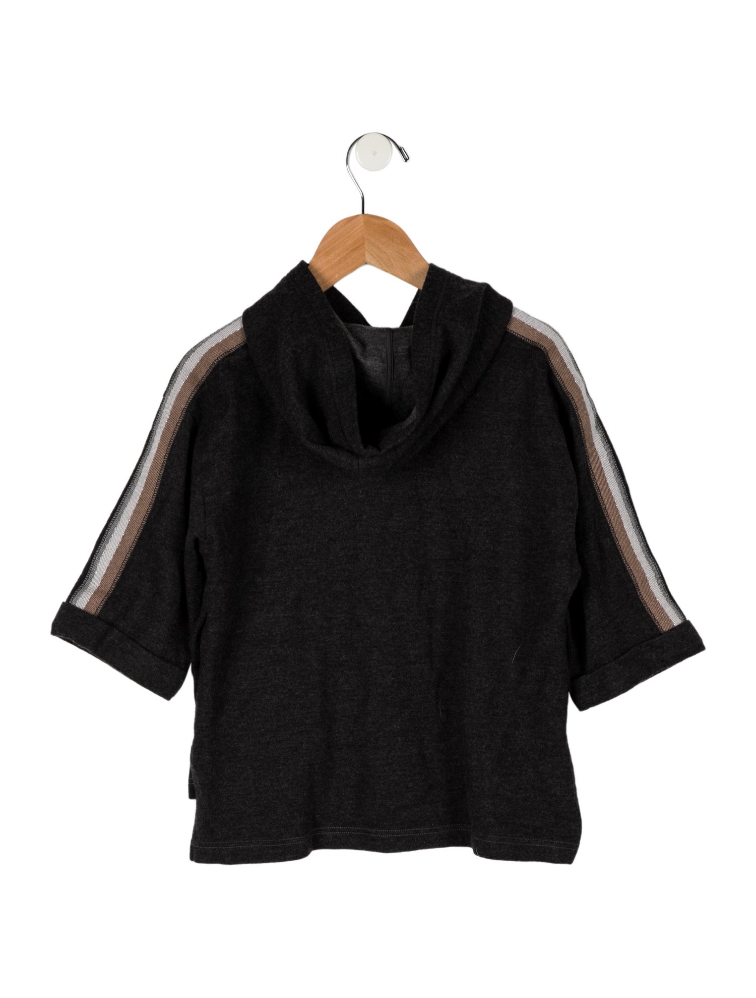 Brunello Cucinelli Girls' Casual Zip Up Jacket