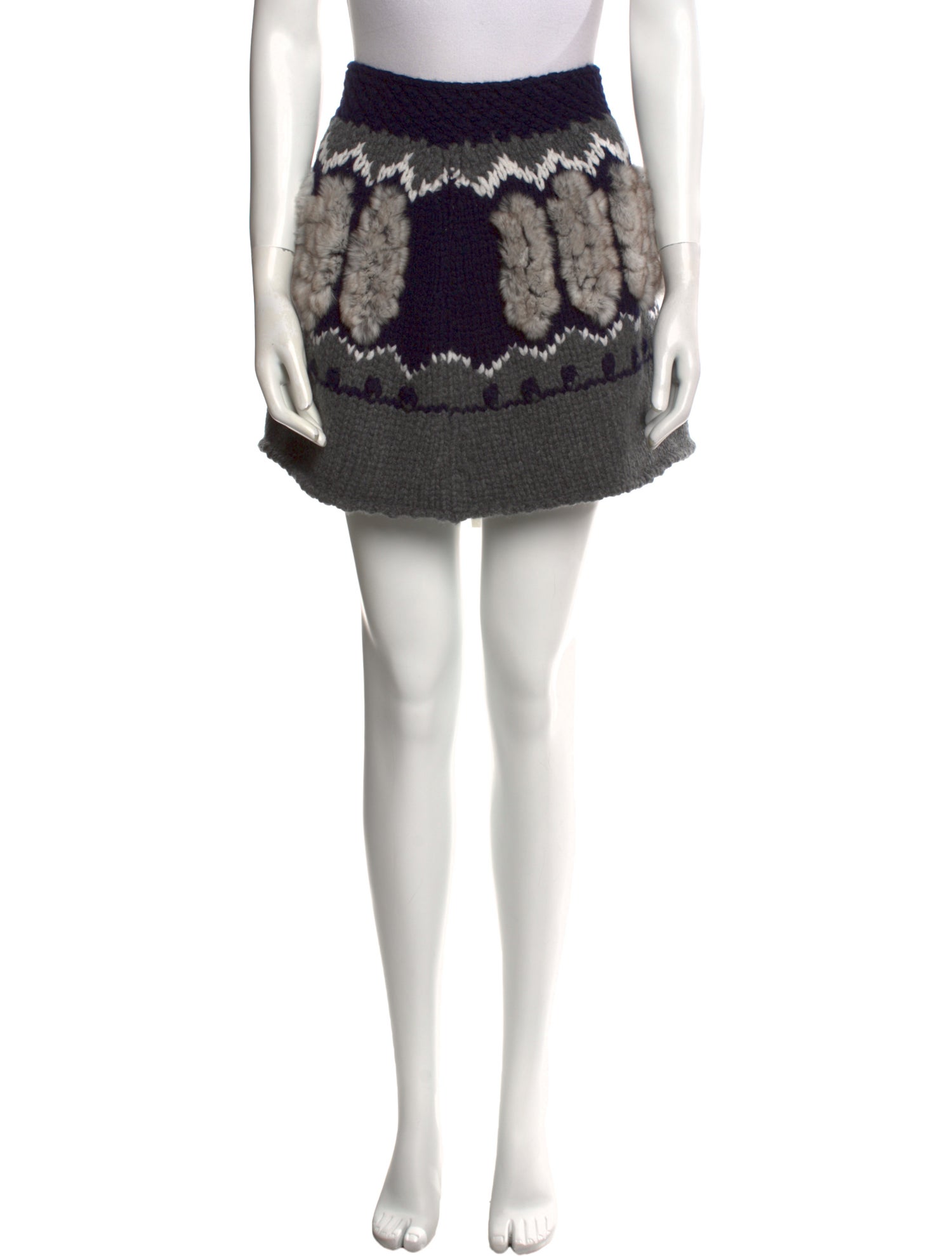 Brunello Cucinelli Cashmere Mini Skirt