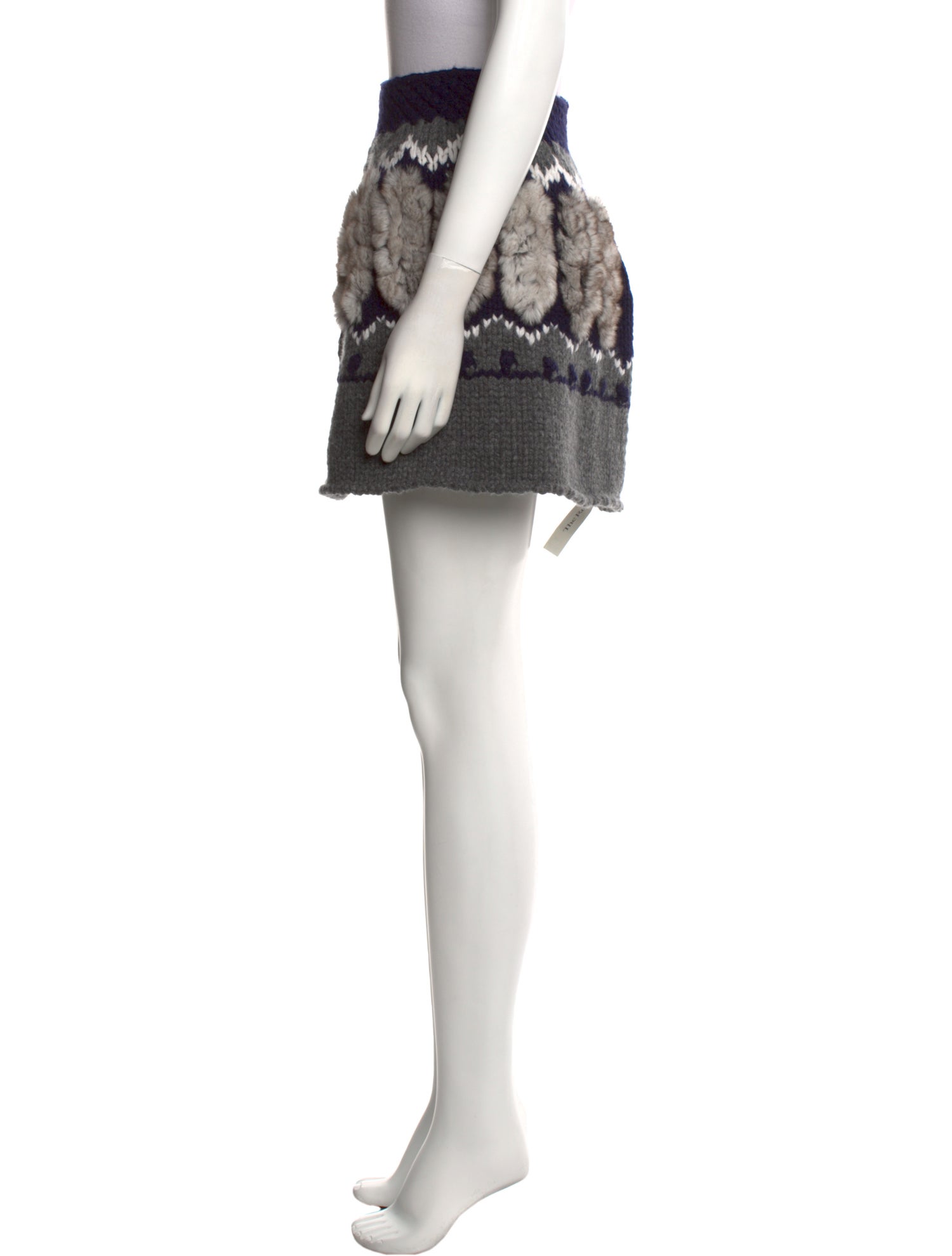 Brunello Cucinelli Cashmere Mini Skirt